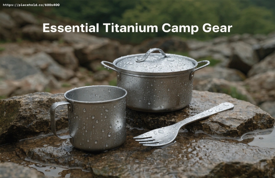 essential titanium camp gear